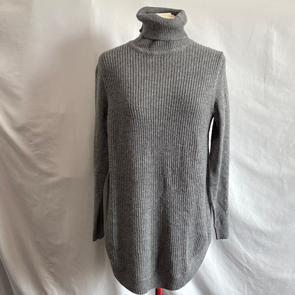 Joe Fresh Gray Turtleneck Sweater MM404